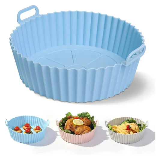 Airfryer Silicone Basket Reusable Oven Baking Tray
